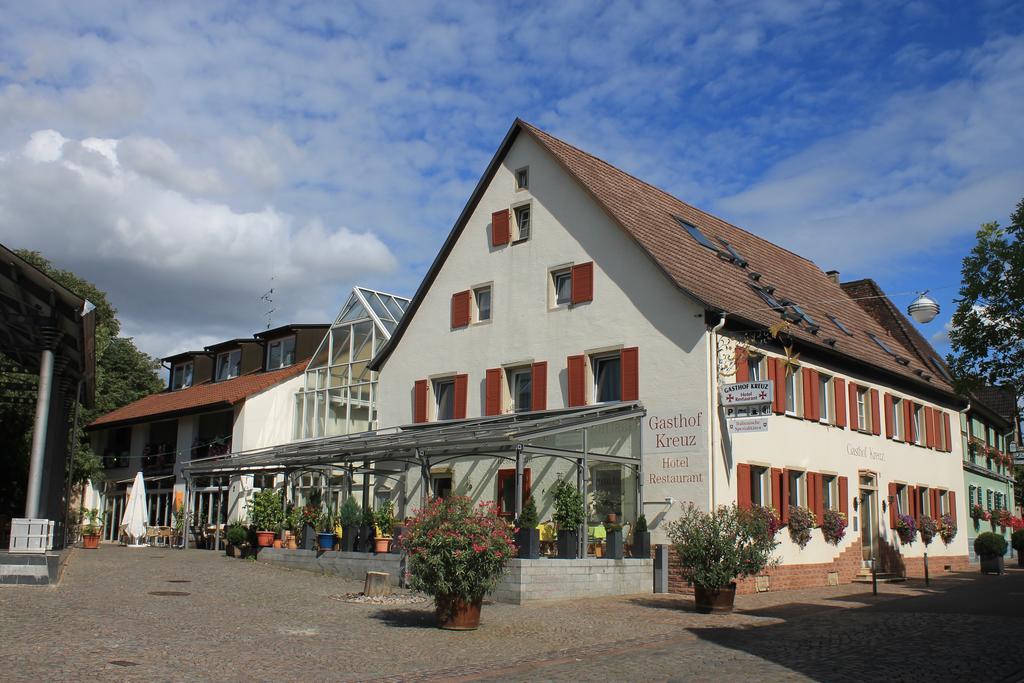 Gasthof Kreuz Hotel ไฮเทอร์สไฮม์ ภายนอก รูปภาพ