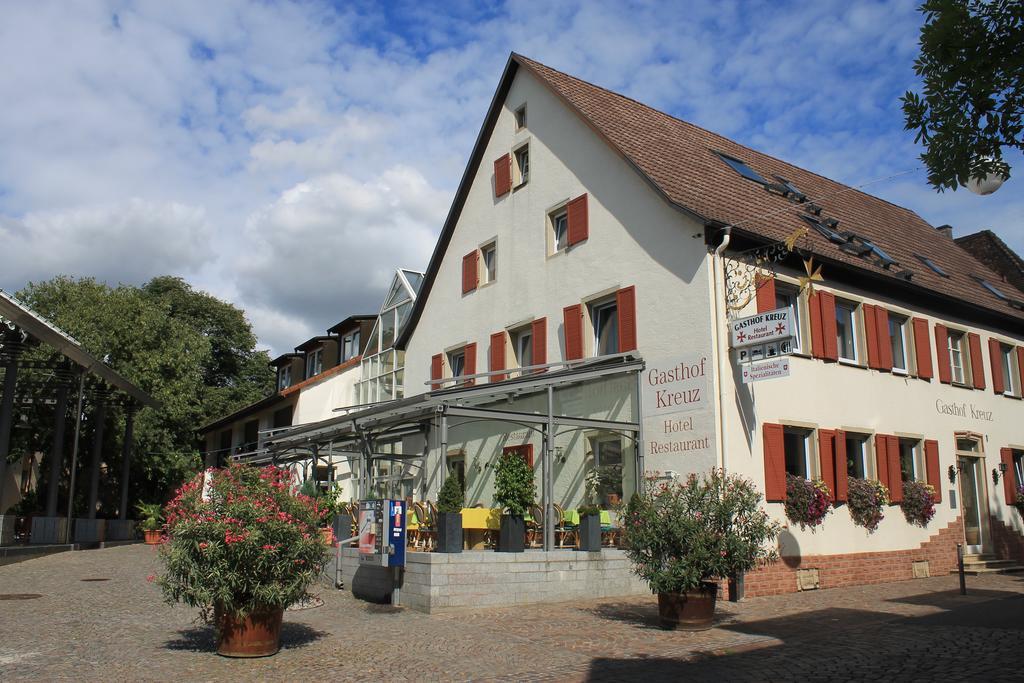 Gasthof Kreuz Hotel ไฮเทอร์สไฮม์ ภายนอก รูปภาพ