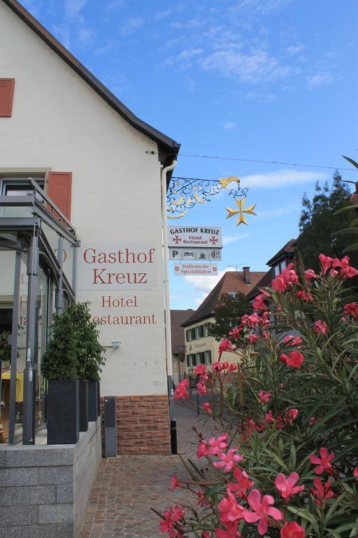 Gasthof Kreuz Hotel ไฮเทอร์สไฮม์ ภายนอก รูปภาพ